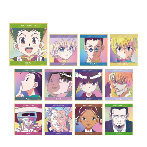 『HUNTER×HUNTER』トレーディング Ani-Art clear label 第2弾 ミニ色紙(単位/BOX)【202508再販】