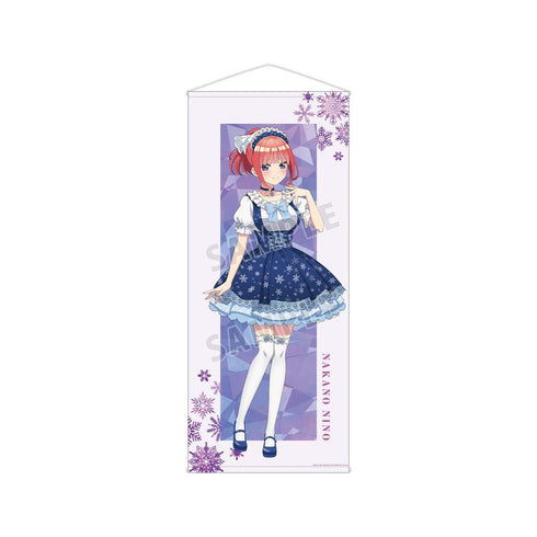 『五等分の花嫁』描き下ろしイラスト 中野二乃 スノーメイドver. 等身大タペストリー【202501再販】