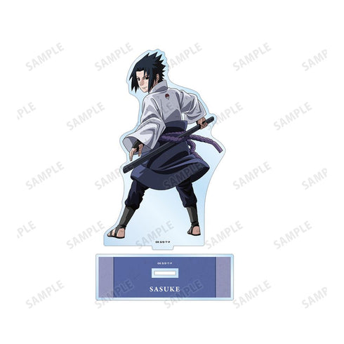 『NARUTO-ナルト- 疾風伝』描き下ろしイラスト うちはサスケ 戦う背中ver. BIGアクリルスタンド【202501再販】