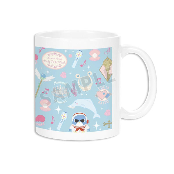 『ぴちぴちピッチ』モチーフ柄 マグカップ【202506再販】