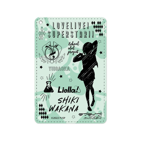 『ラブライブ!スーパースター!!』若菜 四季 Ani-Sketch 1ポケットパスケース【202412再販】