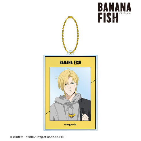 『BANANA FISH』meagratiaコラボ 描き下ろしイラスト アッシュ・リンクス 私服ver. BIGアクリルキーホルダー【202512再販】