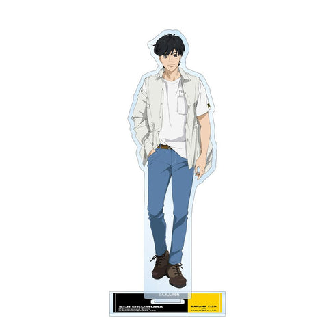 『BANANA FISH』meagratiaコラボ 描き下ろしイラスト 奥村英二 私服ver. BIGアクリルスタンド【202512再販】