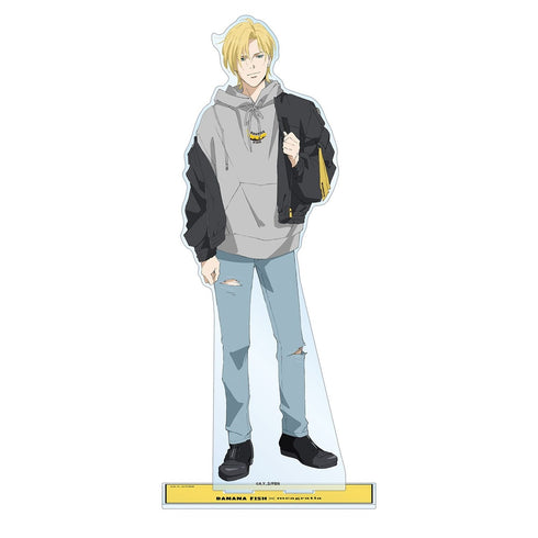 『BANANA FISH』meagratiaコラボ 描き下ろしイラスト アッシュ・リンクス 私服ver. 特大アクリルスタンド【202609再販】