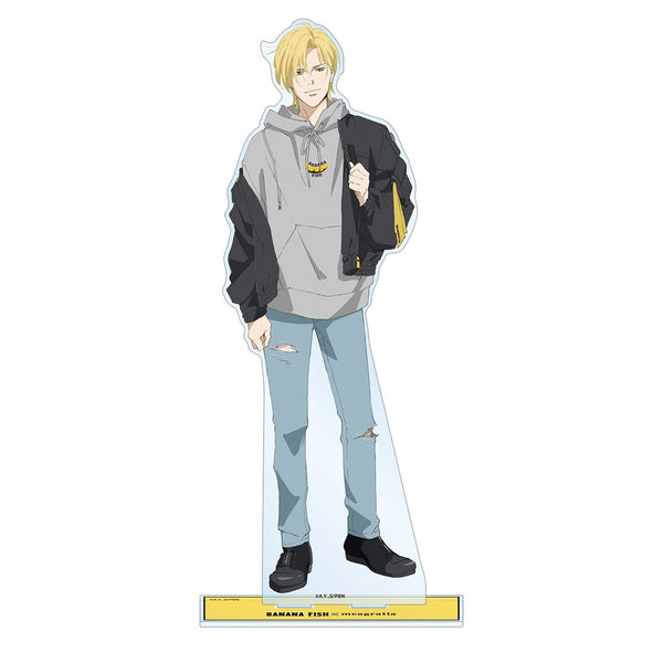 『BANANA FISH』meagratiaコラボ 描き下ろしイラスト アッシュ・リンクス 私服ver. 特大アクリルスタンド【202609再販】