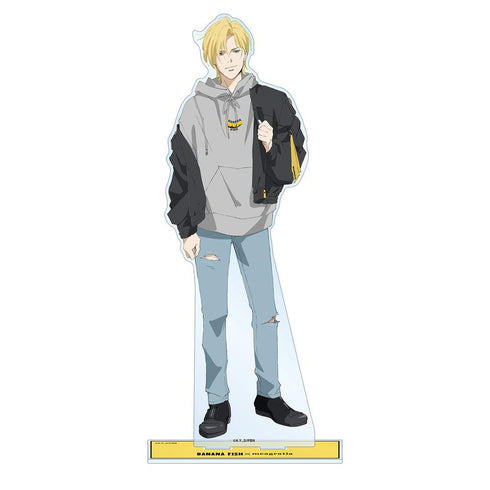 『BANANA FISH』meagratiaコラボ 描き下ろしイラスト アッシュ・リンクス 私服ver. 特大アクリルスタンド【202512再販】