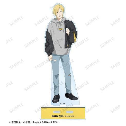 『BANANA FISH』meagratiaコラボ 描き下ろしイラスト アッシュ・リンクス 私服ver. 特大アクリルスタンド【202609再販】