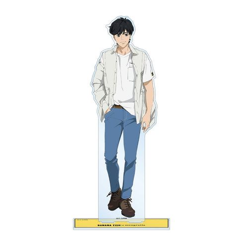 『BANANA FISH』meagratiaコラボ 描き下ろしイラスト 奥村英二 私服ver. 特大アクリルスタンド【202609再販】