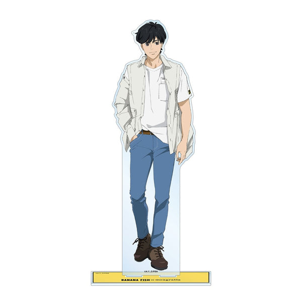 『BANANA FISH』meagratiaコラボ 描き下ろしイラスト 奥村英二 私服ver. 特大アクリルスタンド【202609再販】