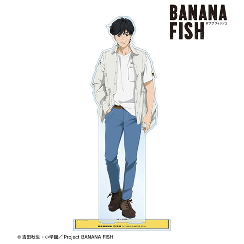 『BANANA FISH』meagratiaコラボ 描き下ろしイラスト 奥村英二 私服ver. 特大アクリルスタンド【202609再販】