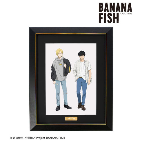 『BANANA FISH』meagratiaコラボ 描き下ろしイラスト アッシュ・リンクス&奥村英二 私服ver. キャラファイングラフ【202411再販】