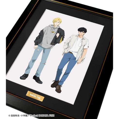 『BANANA FISH』meagratiaコラボ 描き下ろしイラスト アッシュ・リンクス&奥村英二 私服ver. キャラファイングラフ【202411再販】