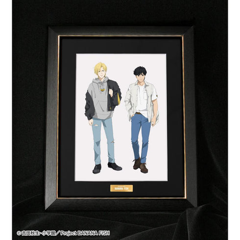 『BANANA FISH』meagratiaコラボ 描き下ろしイラスト アッシュ・リンクス&奥村英二 私服ver. キャラファイングラフ【202411再販】