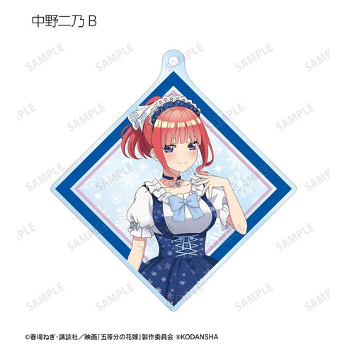 『五等分の花嫁』描き下ろしイラスト スノーメイドver. トレーディングアクリルキーホルダー(単位/BOX)【202501再販】