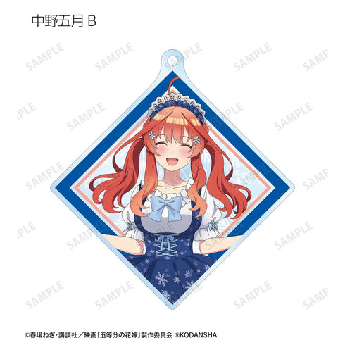 『五等分の花嫁』描き下ろしイラスト スノーメイドver. トレーディングアクリルキーホルダー(単位/BOX)【202501再販】