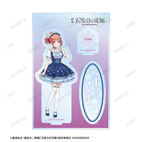 『五等分の花嫁』描き下ろしイラスト 中野二乃 スノーメイドver. パーツ付きBIGアクリルスタンド【202501再販】