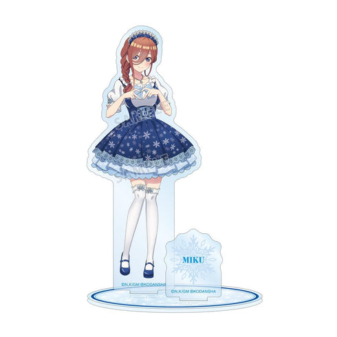 『五等分の花嫁』描き下ろしイラスト 中野三玖 スノーメイドver. パーツ付きBIGアクリルスタンド【202501再販】