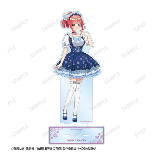 『五等分の花嫁』描き下ろしイラスト 中野二乃 スノーメイドver. 特大アクリルスタンド【202501再販】