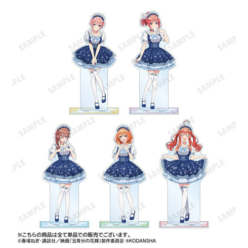 『五等分の花嫁』描き下ろしイラスト 中野二乃 スノーメイドver. 特大アクリルスタンド【202501再販】