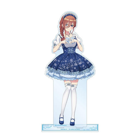 『五等分の花嫁』描き下ろしイラスト 中野三玖 スノーメイドver. 特大アクリルスタンド【202501再販】