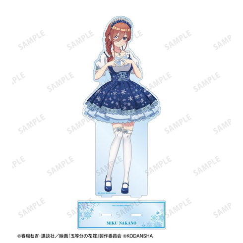 『五等分の花嫁』描き下ろしイラスト 中野三玖 スノーメイドver. 特大アクリルスタンド【202501再販】