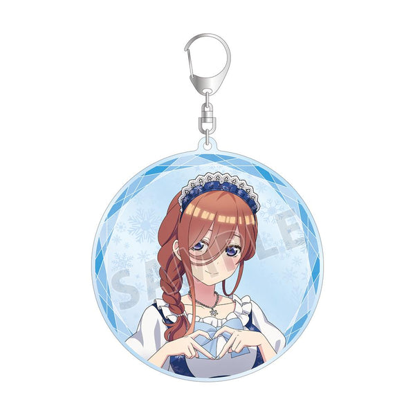 『五等分の花嫁』描き下ろしイラスト 中野三玖 スノーメイドver. BIGアクリルキーホルダー【202501再販】