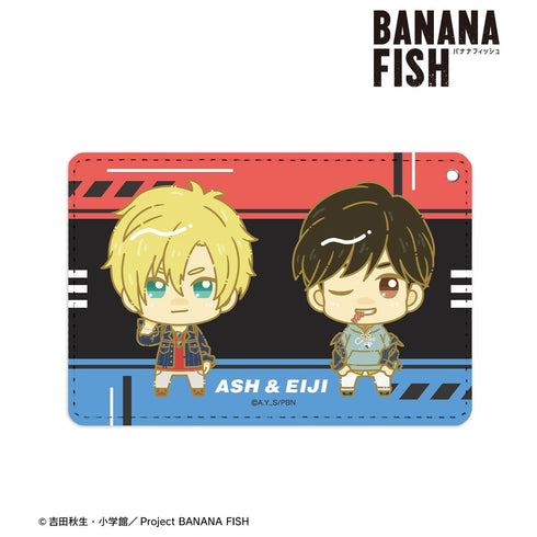 『BANANA FISH』アッシュ・リンクス&奥村英二 ちょこんと! 第2弾 デニムver. 1ポケットパスケース【202609再販】