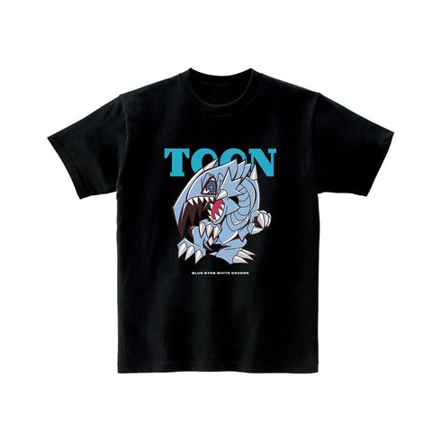 『遊☆戯☆王デュエルモンスターズ』青眼の白龍 トゥーン・ワールド テイストデフォルメ Tシャツレディース【202510再販】