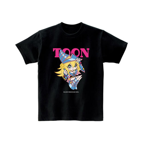 『遊☆戯☆王デュエルモンスターズ』ブラック・マジシャン・ガール トゥーン・ワールド テイストデフォルメ Tシャツレディース【202510再販】