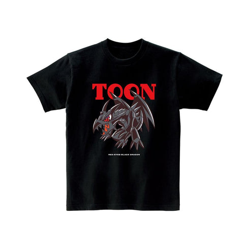 『遊☆戯☆王デュエルモンスターズ』真紅眼の黒竜 トゥーン・ワールド テイストデフォルメ Tシャツレディース【202603再販】