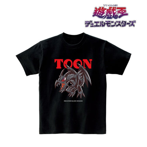 『遊☆戯☆王デュエルモンスターズ』真紅眼の黒竜 トゥーン・ワールド テイストデフォルメ Tシャツレディース【202603再販】