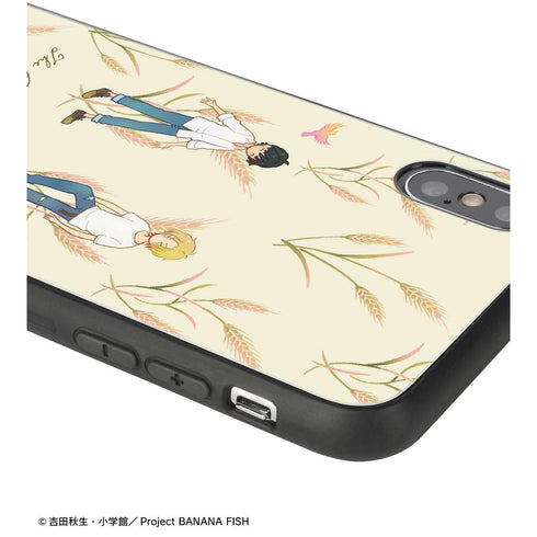 『BANANA FISH』アッシュ・リンクス&奥村英二 Botania 強化ガラスiPhoneケース【202411再販】