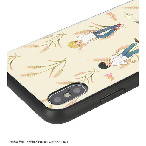 『BANANA FISH』アッシュ・リンクス&奥村英二 Botania 強化ガラスiPhoneケース【202411再販】