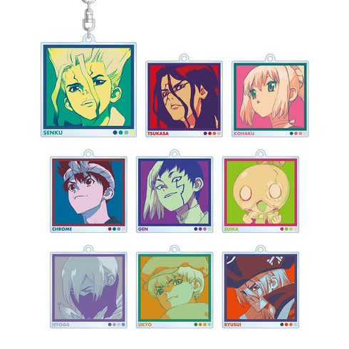 『Dr.STONE』トレーディング paleful アクリルキーホルダー(単位/BOX)【202510再販】