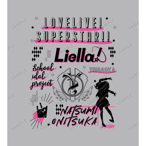 《Love Live! SuperStar!!》鬼冢夏美 Ani-Sketch 女款T恤【202605再版】