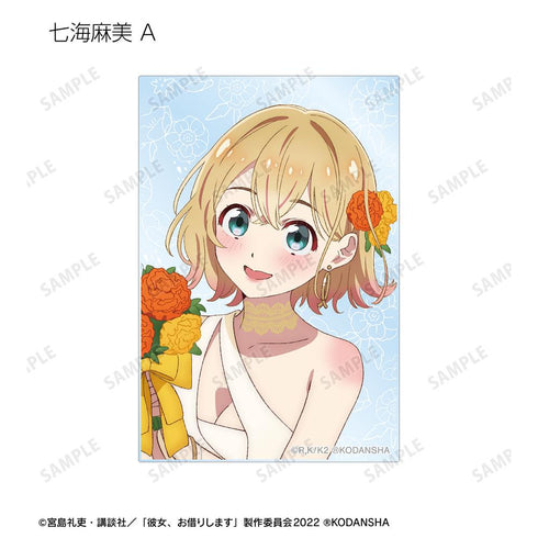 『彼女、お借りします』描き下ろしイラスト 花びらドレスver. トレーディングアクリルカード(単位/BOX)【202508再販】