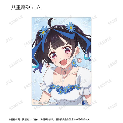 『彼女、お借りします』描き下ろしイラスト 花びらドレスver. トレーディングアクリルカード(単位/BOX)【202508再販】