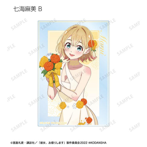 『彼女、お借りします』描き下ろしイラスト 花びらドレスver. トレーディングアクリルカード(単位/BOX)【202508再販】