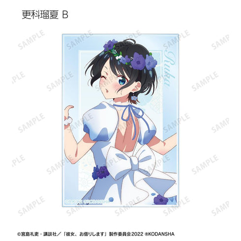 『彼女、お借りします』描き下ろしイラスト 花びらドレスver. トレーディングアクリルカード(単位/BOX)【202508再販】