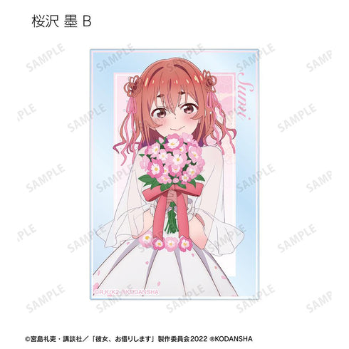 『彼女、お借りします』描き下ろしイラスト 花びらドレスver. トレーディングアクリルカード(単位/BOX)【202508再販】