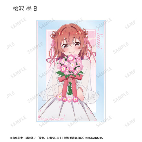 『彼女、お借りします』描き下ろしイラスト 花びらドレスver. トレーディングアクリルカード (全10種) BOX