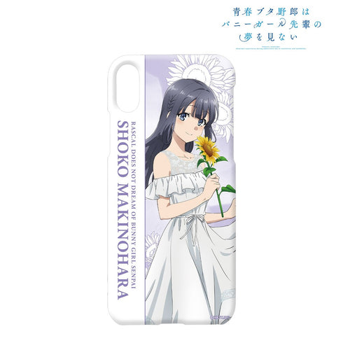 《青春猪男不会梦见兔女郎前辈》全新绘制插画 牧之原翔子 向日葵与白色连衣裙版 iPhone手机壳【202610再版】