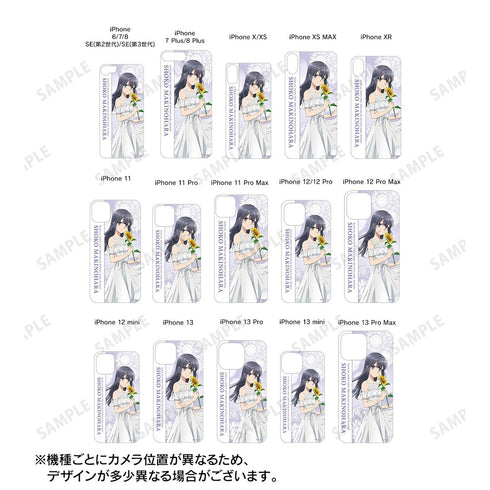 《青春猪男不会梦见兔女郎前辈》全新绘制插画 牧之原翔子 向日葵与白色连衣裙版 iPhone手机壳【202610再版】