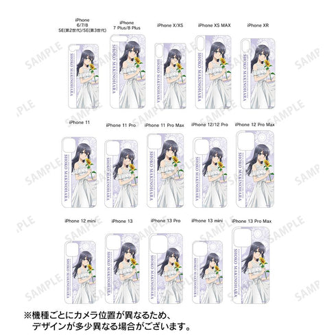 『青春ブタ野郎はバニーガール先輩の夢を見ない』描き下ろしイラスト 牧之原翔子 ひまわりと白いワンピースver. iPhoneケース【202509再販】