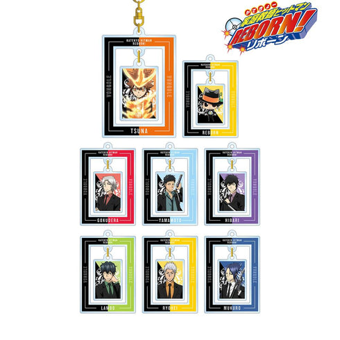 『家庭教師ヒットマンREBORN!』トレーディングゆらゆらアクリルキーホルダー(単位/BOX)【202512再販】