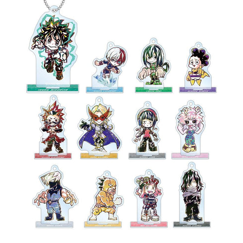 『僕のヒーローアカデミア』トレーディング デフォルメAni-Art アクリルスタンドキーホルダー ver.A(単位/BOX)【202603再販】