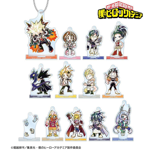 『僕のヒーローアカデミア』トレーディング デフォルメAni-Art アクリルスタンドキーホルダー ver.B(単位/BOX)【202603再販】