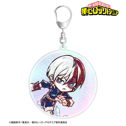 『僕のヒーローアカデミア』轟焦凍 デフォルメAni-Art オーロラBIGアクリルキーホルダー【202508再販】