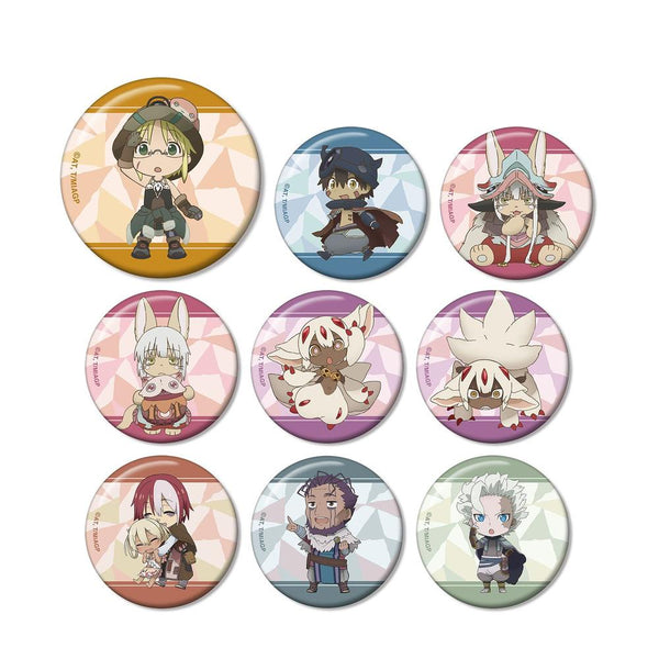 『メイドインアビス 烈日の黄金郷』トレーディング ちびキャラ 缶バッジ(単位/BOX)【202608再販】
