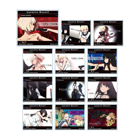 『リコリス・リコイル』トレーディングSNS風アクリルカード(単位/BOX)【202511再販】